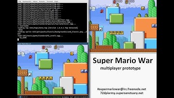 Super Mario War - Multiplayer Prototype