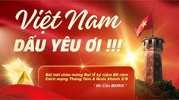 Việt Nam Dấu Yêu Ơi | Mừng Đại lễ 80 năm Cách mạng Tháng Tám & Quốc khánh 2/9 #quockhanh #a80 #bkmix