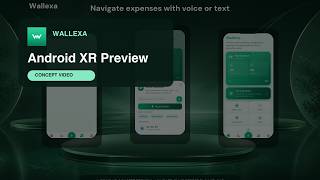 Wallexa Android XR Preview | Expenses Made Clear