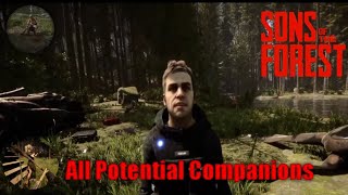 There are big plans to improve the AI for Sons of the Forest's companion  characters