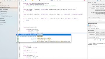 How to Display Multiple Cells in a Tableview | Swift