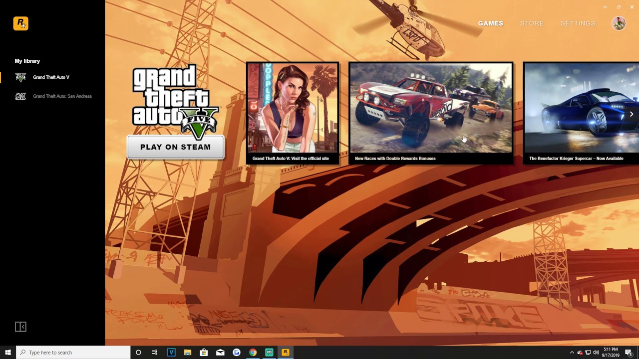 Claim GTA: San Andreas For Free By Installing Rockstar Games Launcher