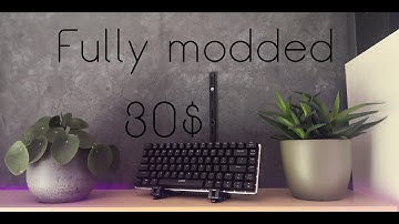 Modding A Cheap AliExpress Keyboard - Ajazz Ak33