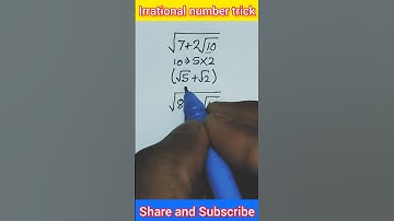 🔥Irrational number trick 😨😱 #maths #mathematics #mathtricks #trending #viral #youtubeshorts #shorts