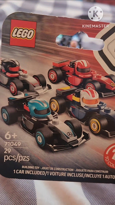 Lego F1 minifigures unboxing #11