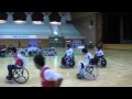パッチワーク徳島VS彦根レイカース（2011車椅子ハンドボール全国大会）