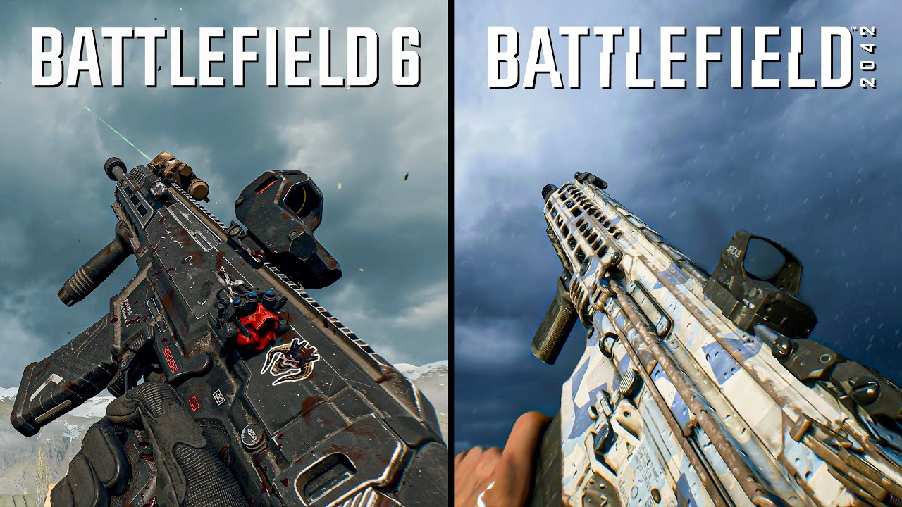 Battlefield 6 vs Battlefield 2042 - Details and Physics Comparison