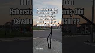 Paranın Varlığından Habersiz Gibi Cevaba Bak Ne Parasiii ??