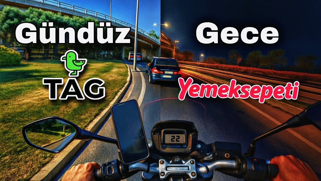 Bütün Tuşlara Basıyoruz!!! Gündüz Martı Tag Yaptım Gece Yemeksepeti (Ortaya Karışık)