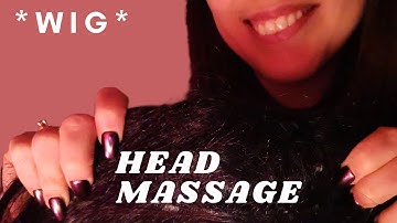 ASMR - 6 HOURS FAST and AGGRESSIVE SCALP SCRATCHING MASSAGE | WIG scratching | No talking for sleep