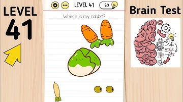 Brain Test Level 41 Where Is My Rabbit?