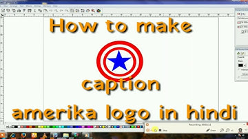 How to make caption america logo//sticker in flexi8.1 by mind of skk