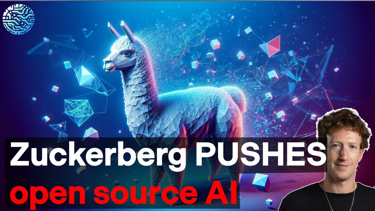 Zuckerberg PUSHES for open source AI | Llama 3.1 - YouTube