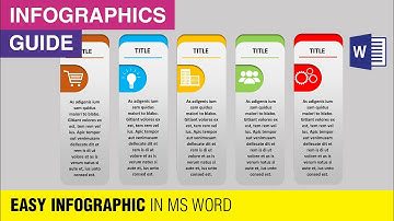 Easy Infographic Design in MS Word | Microsoft Word Infographic | MS Word Infographic