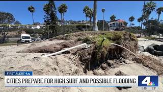Coastal erosion fears in SoCal rise ahead of incoming storm surf