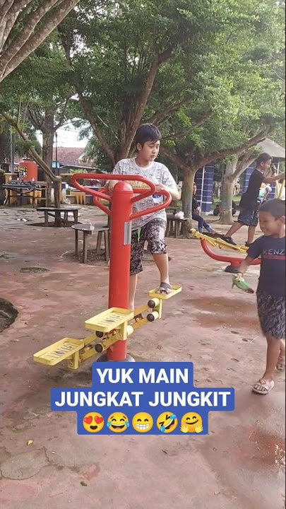 Yuk main jungkat jungkit ini menyenangkan 🤣 hafikids #shorts #short #jungkatjungkit #jungkat #senang
