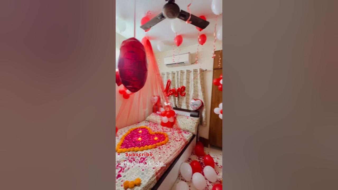 First Night Room Decoration first Night Decoration Ideas YouTube first-night-room-decoration-first-night-decoration-ideas-youtube