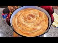 Kako se pravi domasna tegnata vrtena pitazelnikburekvienomaznik homemade macedonian cheese pie