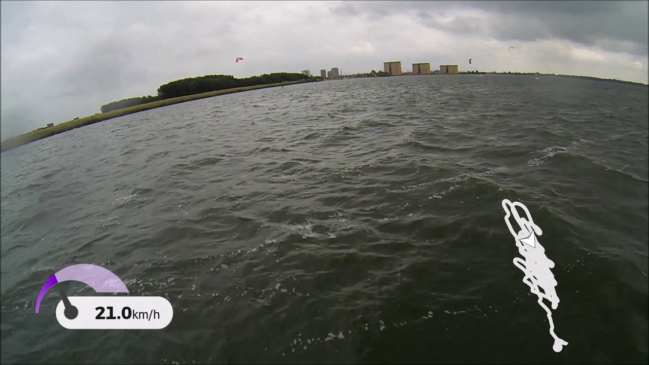 Foilsession # 57 Marina Muiderzand 8 meter Futurekiting kite Moses Comet 2018 06 18