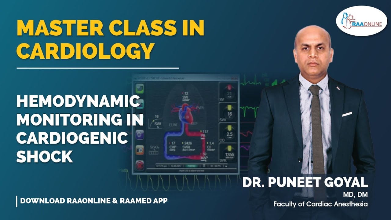 Hemodynamic monitoring in Cardiogenic shock - YouTube