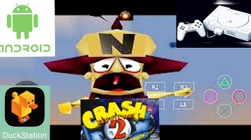 crash bandicoot 2 | crash bandicoot 2 ps1 gameplay | ps1| psx | ps1 emulator on android