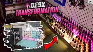 Ultimate Figure Painting Desk Transformation: From Chaos to Glow!