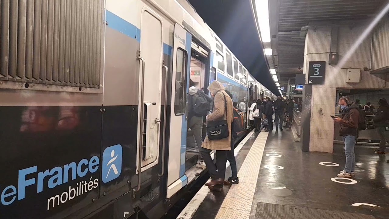 RER C tous les Z 2N à la gare d'Austerlitz