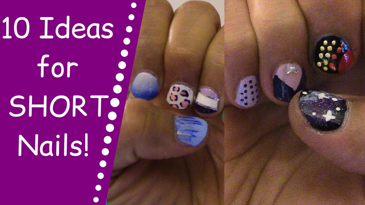 2. Easy Nail Art Designs for Short Nails - wide 8