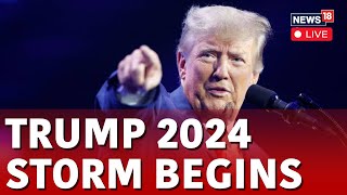 Donald Trump Speech Today | Trump Targets Biden At Election Rally In Georgia | Trump News | N18L