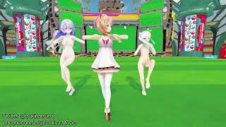 【MMD R-18】EVERGLOW (에버글로우) - Adios | ムーナ・ホシノヴァ, アユンダ・リス, アイラニ・イオフィフティーン