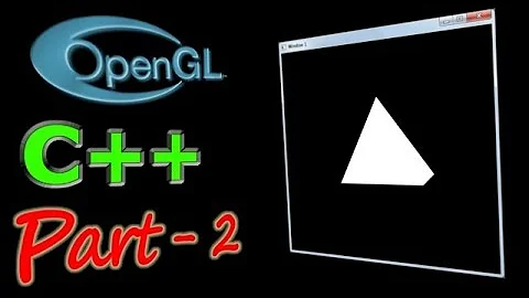 OpenGL Tutorial - 2 | Drawing some basic primitives | OpenGL in C++ with the GLUT library