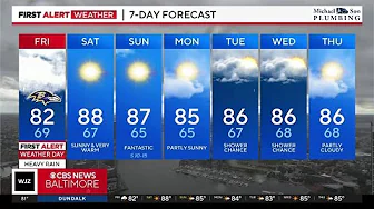 Severe storms possible east, as coastal flooding continues thumbnail