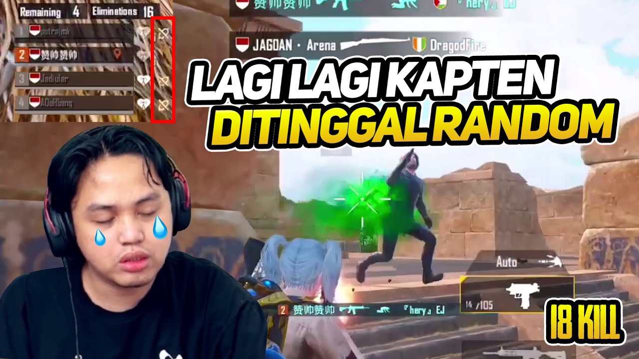 Ga Berani Barbar, Random Dah Kena Mental Duluan | PUBG Mobile Indonesia