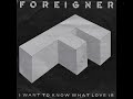 Foreigner i want to know what