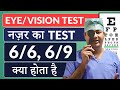 Eye Vision Test | घर पर नज़र की जांच कैसे करें? | मेडिकल के लिए 6/6 या 6/9 नज़र का क्या मतलब होता है?