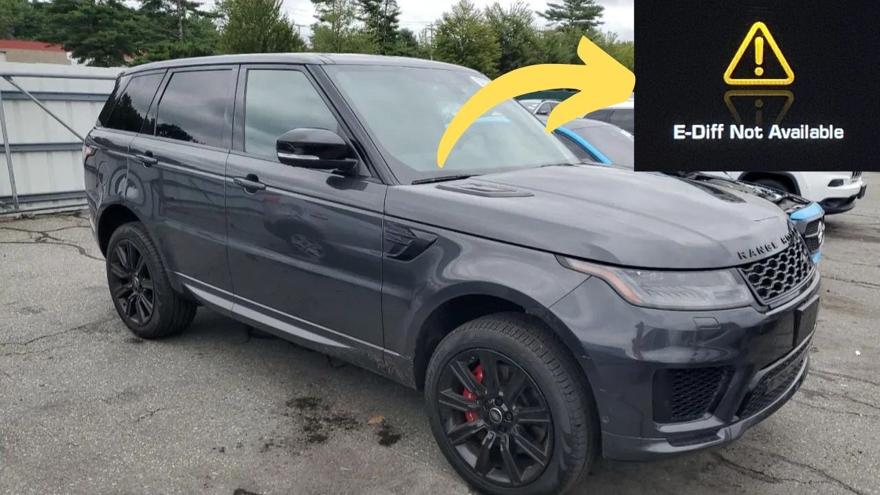 E Diff Not Working “E-Diff not available” warning in Range Rover Sport - YouTube