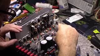 Denon AVR 1705 - Repair for going into protect (Ep. 83)