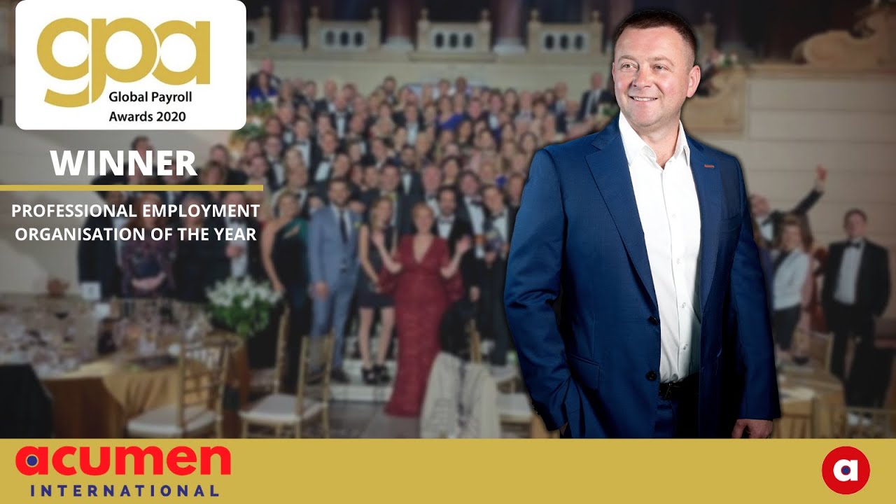 CEO Nick Ganzha comments on Acumen’s GPA 2020 PEO of the Year Award