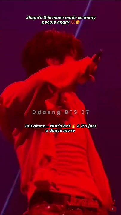Jhope's this move hated by other so called fandoms but it not dirty at all #bts#jhope#ddaengbts#kpop