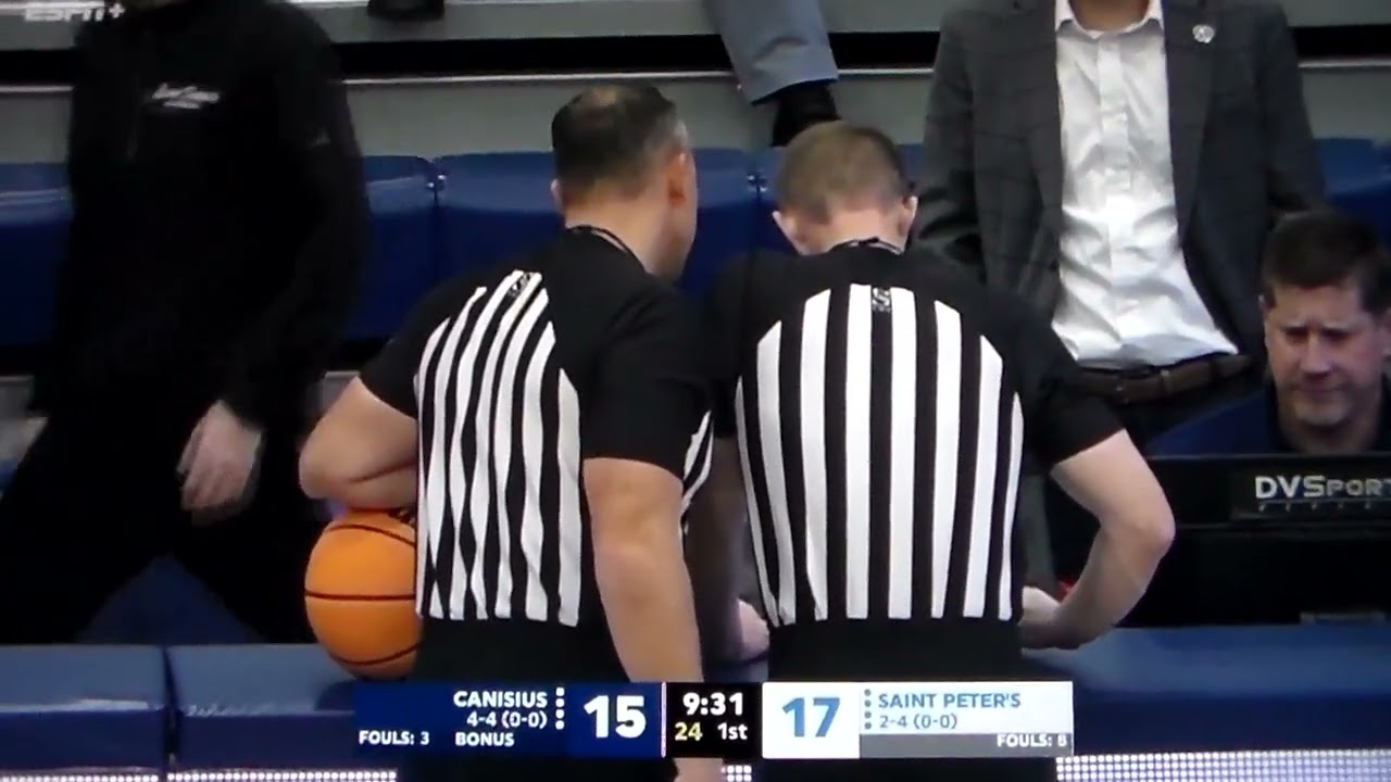 Double technical fouls given to Canisius' Ndjonga, Saint Peter's Williamson