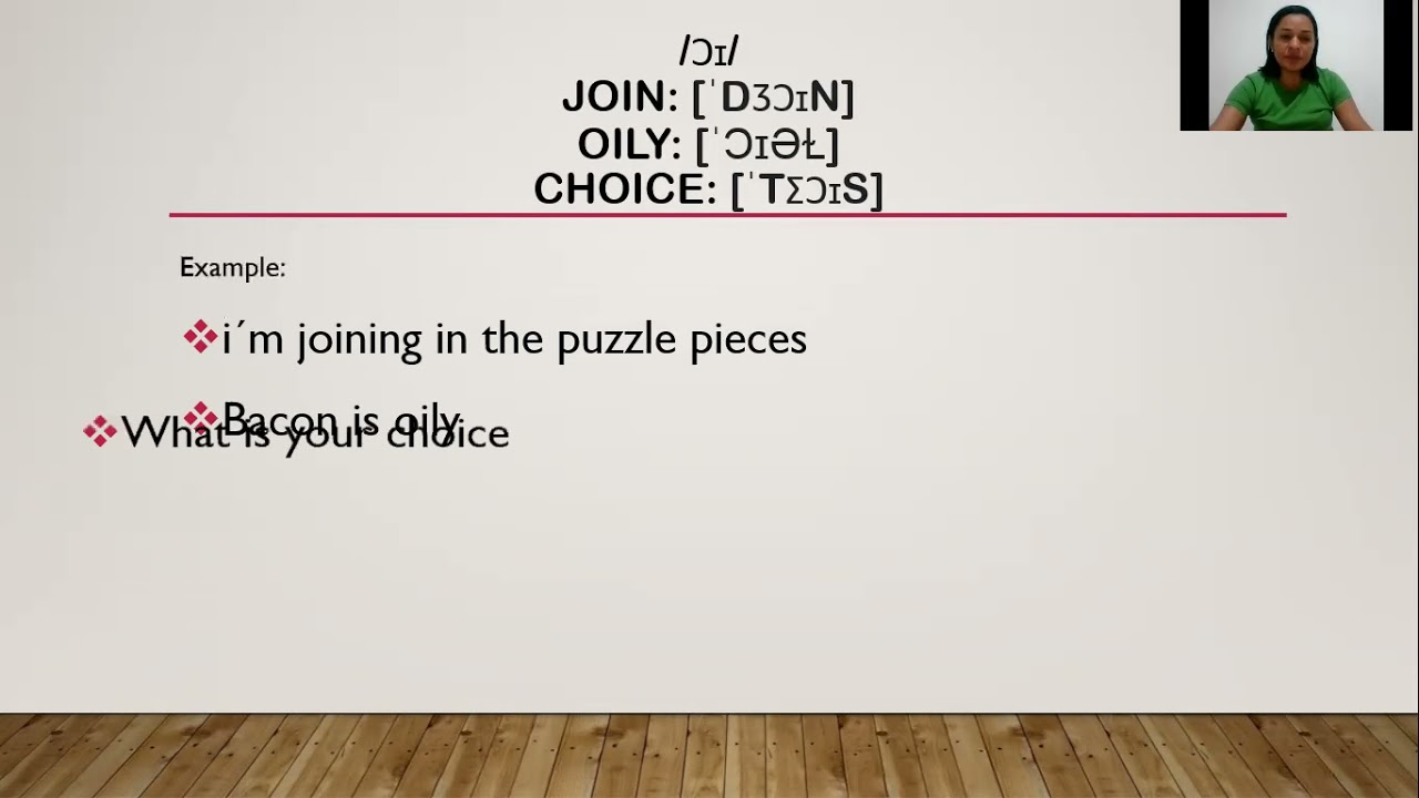 Mini pronunciation lesson YouTube