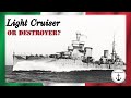 Condottieri Class: Light Cruisers or Large Destroyers?