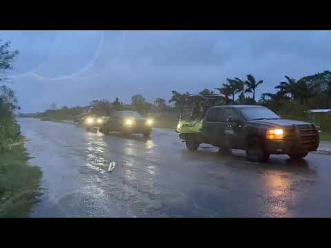 SEDENA desplegó más de 5 mil efectivos a la Península de Yucatán, tras el paso del huracán 'Zeta'