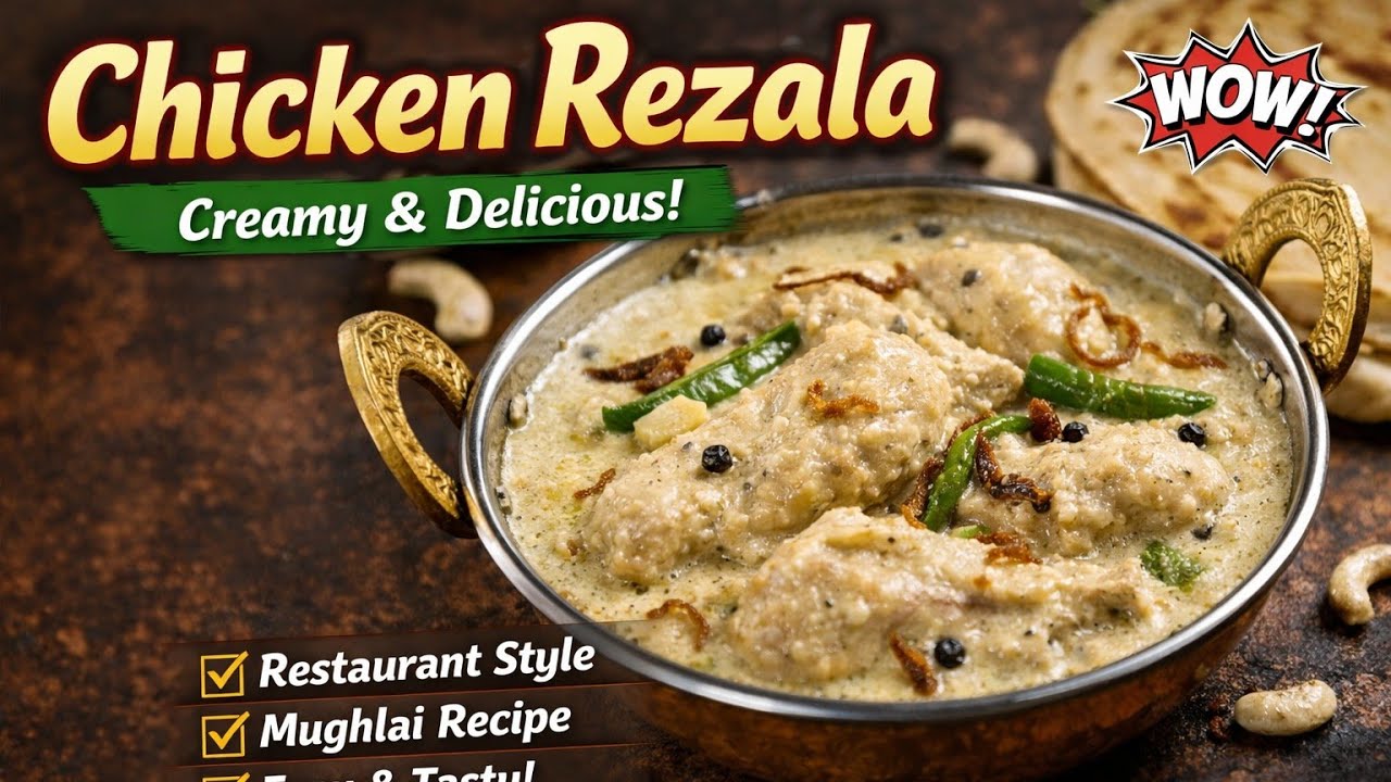 DELICIOUS CHICKEN REZALA RECIPE | चिकन रिजाला रेसिपी - YouTube