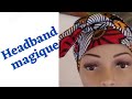 Comment coudre un headband magique  isa couture passion