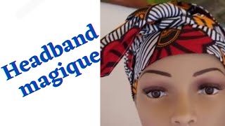 comment coudre un headband magique  @Isa couture Passion