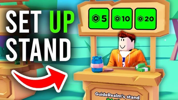How to Change Your Booth in Pls Donate - Change Stand in Pls Donate Roblox  