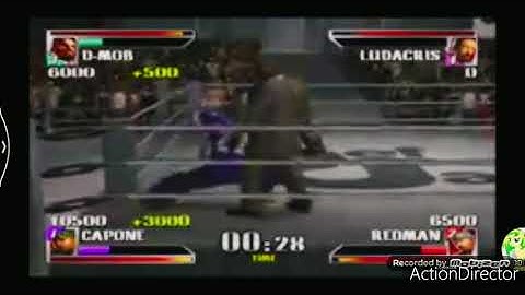 Def Jam Vandetta Capone Vs Ludacris Vs D-Mob Vs Redman Capone