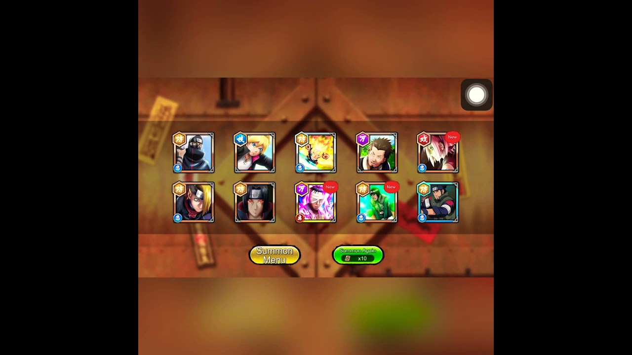 Nxb Nv : summon 20x NINJA CARDS ☄️✨ 