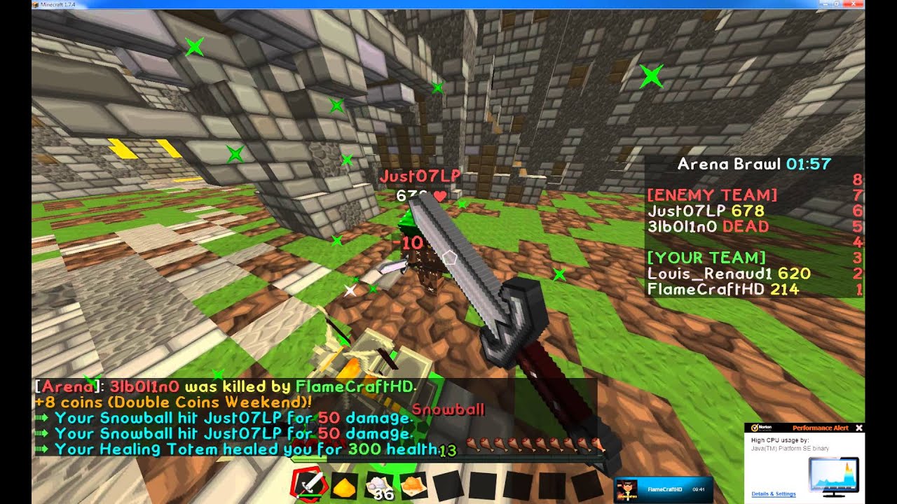 (mini-game) ArenaBrawl /w FlameCraftHD